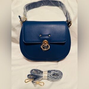 Badgley Mischka Blue Crossbody Bag